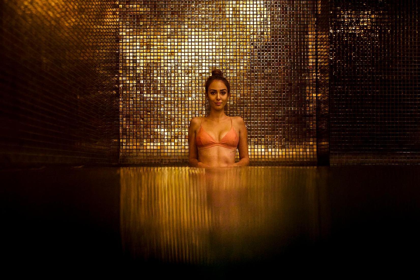 โรงแรมอาซอร์ ปอนตาเดลกาดา ภายนอก รูปภาพ A woman in a Turkish bath